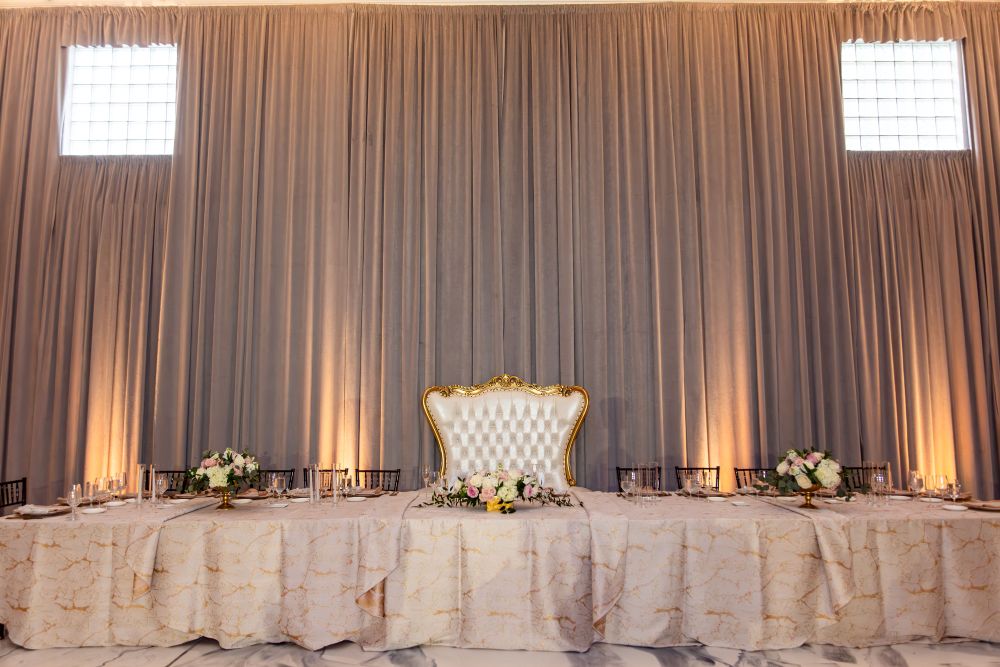 Sweetheart table in the Grand Ballroom